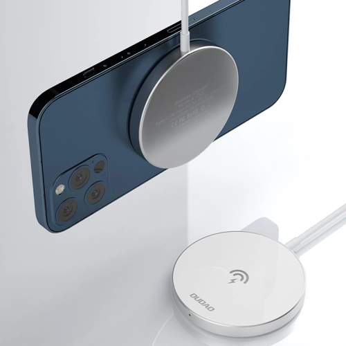 Kup Kabelloses MagSafe-Ladegerät Dudao Qi 15W + 20W Netzladegerät weiß (A12XS) - DDA106 - {ean13} - Sklep Home Screen