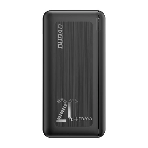 Kup Powerbank Dudao 20000mAh Power Delivery 20W Rychlé nabíjení 3.0 2xUSB/USB-C černý (K12PQ+) - DDA110 - {ean13} - Sklep Home Screen