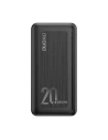 Powerbank Dudao 20000mAh Power Delivery 20W Încărcare Rapidă 3.0 2xUSB/USB-C negru (K12PQ+)