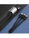 Kup Auto nabíječka Dudao 3w1 USB 3,4 A s vestavěným kabelem Lightning/USB-C/microUSB černá (R5ProN) - DDA111 - {ean13} - Sklep Home Screen