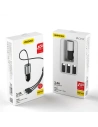 Kup Auto nabíječka Dudao 3w1 USB 3,4 A s vestavěným kabelem Lightning/USB-C/microUSB černá (R5ProN) - DDA111 - {ean13} - Sklep Home Screen