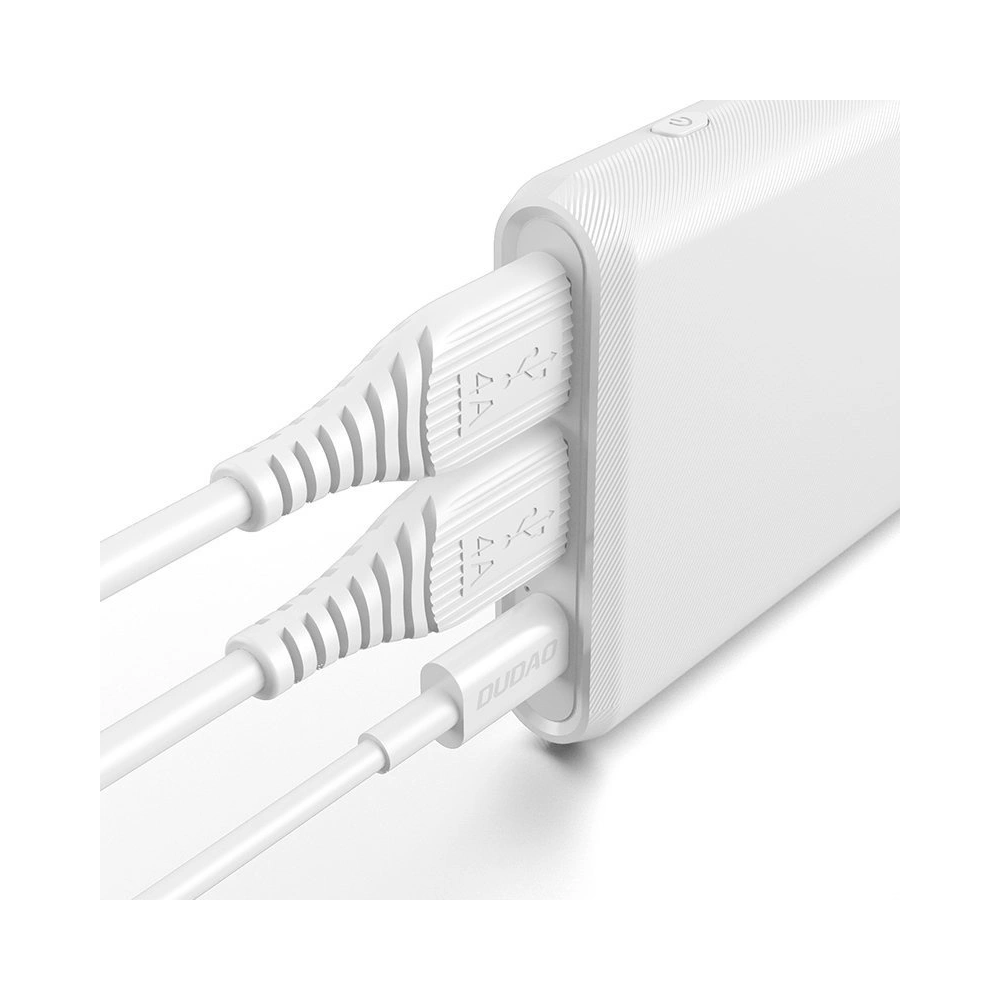 Powerbank Dudao 10000mAh 18W Quick Charge Power Delivery 2xUSB/USB-C czarny (K12PQ)