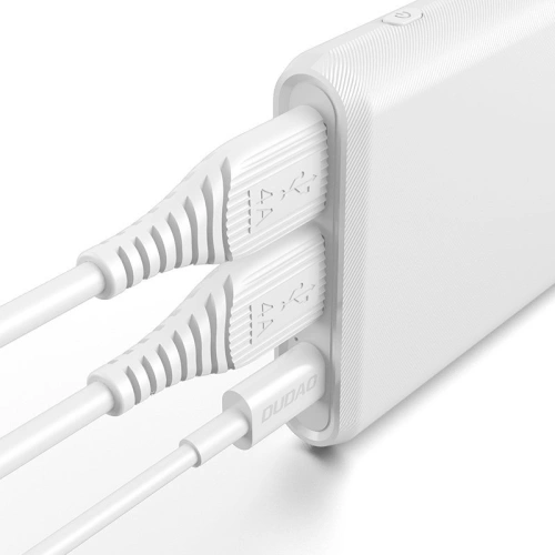 Buy Dudao powerbank 10000mAh 18W Quick Charge Power Delivery 2x USB / 1x USB Type C white (K12PQ_W) - DDA114 - {ean13} - Home Screen Store Europe