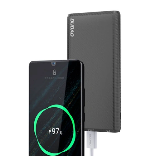 Buy Dudao powerbank 10000mAh 18W Quick Charge Power Delivery 2x USB / 1x USB Type C white (K12PQ_W) - DDA114 - {ean13} - Home Screen Store Europe