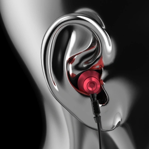 Buy Dudao Metal Wired Earbuds 3.5mm Mini Jack Gray (X2C-Gray) - DDA115 - {ean13} - Home Screen Store Europe