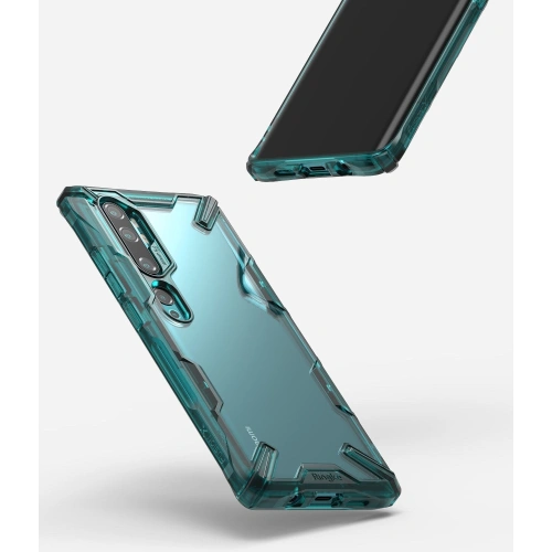 Kup Etui Ringke Fusion-X Xiaomi Mi Note 10/Pro Türkiz Zöld - RGK1089GRN - {ean13} - Sklep Home Screen
