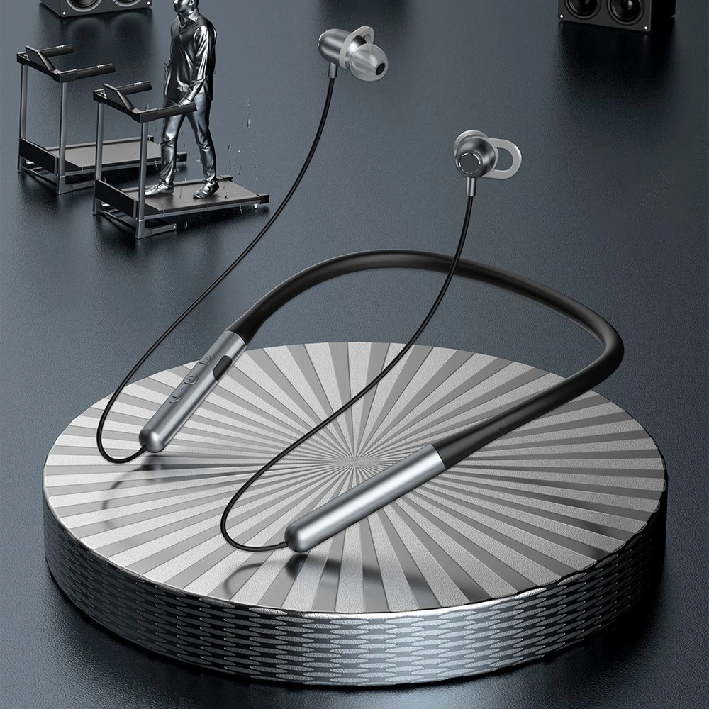 Słuchawki bezprzewodowe Dudao Bluetooth sportowe srebrny (U5a)