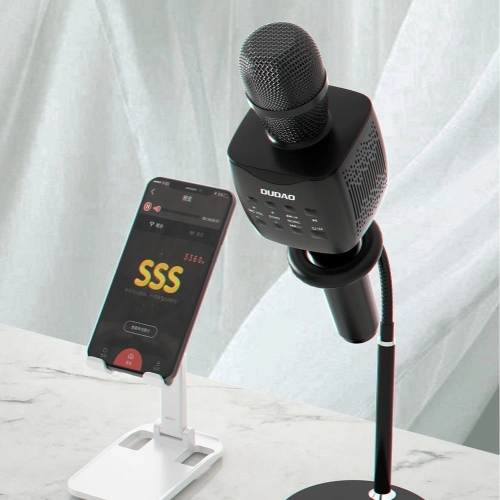 Kup Dudao bezdrátový mikrofon na karaoke Bluetooth 5.0 černý (Y16S) - DDA120 - {ean13} - Sklep Home Screen