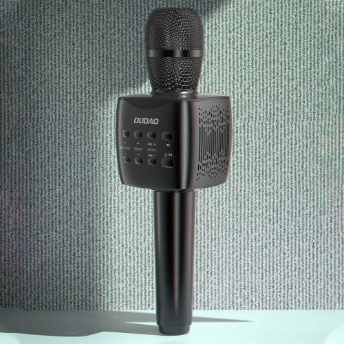 Kup Dudao bezdrátový mikrofon na karaoke Bluetooth 5.0 černý (Y16S) - DDA120 - {ean13} - Sklep Home Screen