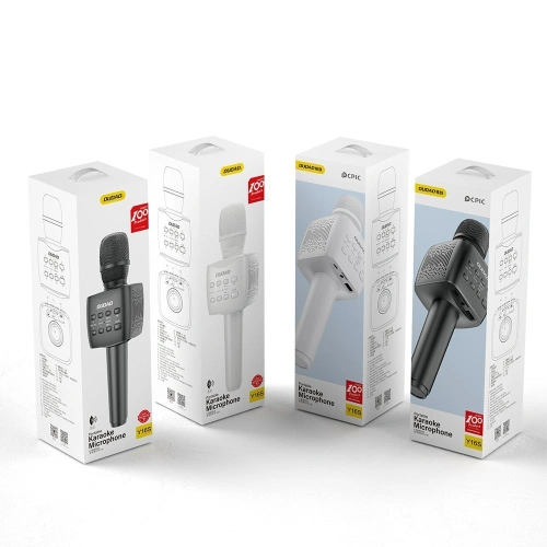 Kup Dudao microfon wireless pentru karaoke Bluetooth 5.0 negru (Y16S) - DDA120 - {ean13} - Sklep Home Screen