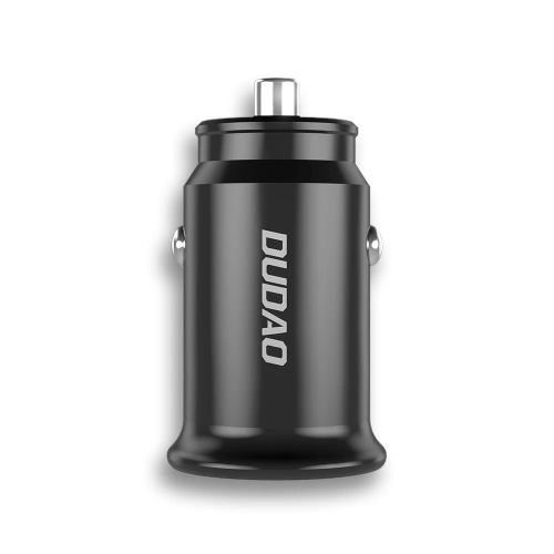 Kup Auto nabíječka Dudao s porty USB QC3.0 + USB-C PD černá + kabel USB-C - Lightning 18W černá (R3PRO) - DDA127 - {ean13} - Sklep Home Screen