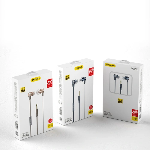 Kup Fülhallgató Dudao távirányítóval és mikrofonos 3,5mm mini jack kék (X13S) - DDA128 - {ean13} - Sklep Home Screen
