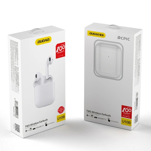 Kup Căști wireless TWS Dudao alb (U10B) - DDA130 - {ean13} - Sklep Home Screen