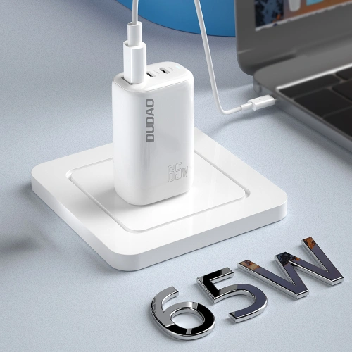 Kup Netzteil Dudao GaN 3in1 (EU, US, UK) 2xUSB-C + USB PD QC 65W weiß (A7PRO) - DDA133 - {ean13} - Sklep Home Screen