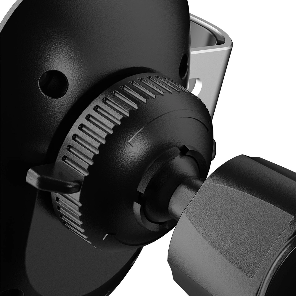 Uchwyt samochodowy z ładowarką indukcyjną Dudao Qi 15W Gravity Air Vent czarny (F3PRO)