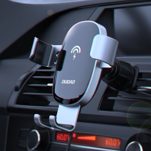 Kup Următorul text tradus în română este:Următoare auto cu încărcător inductiv Dudao Qi 15W Gravity Air Vent negru (F3PRO) - DDA134 - {ean13} - Sklep Home Screen