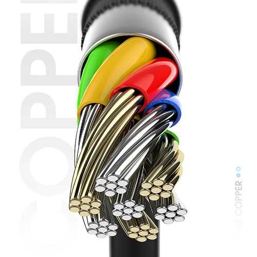 Kup Kábel Dudao USB/USB-C Szuper Gyors Töltés 1m fekete (L5G) - DDA137 - {ean13} - Sklep Home Screen