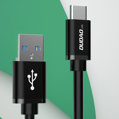 Kup Kábel Dudao USB/USB-C Szuper Gyors Töltés 1m fekete (L5G) - DDA137 - {ean13} - Sklep Home Screen