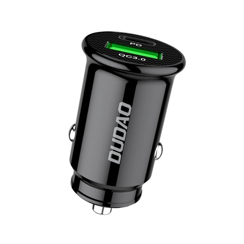 Kup Încărcător auto Dudao USB-C/USB PD QC 3.0 3A negru (R3PRO) - DDA138 - {ean13} - Sklep Home Screen