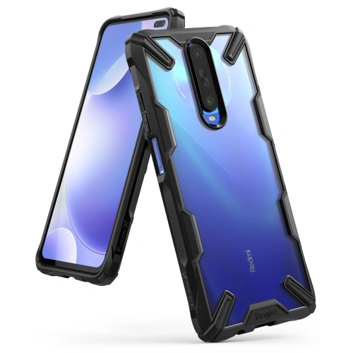 Kup Etui Ringke Fusion-X Pocophone X2/Redmi K30 Negru - RGK1090BLK - {ean13} - Sklep Home Screen