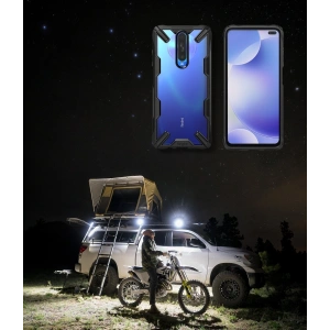 Kup Case Ringke Fusion-X Pocophone X2/Redmi K30 Schwarz - RGK1090BLK - {ean13} - Sklep Home Screen