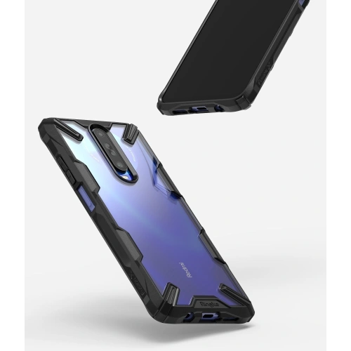Kup Etui Ringke Fusion-X Pocophone X2/Redmi K30 Negru - RGK1090BLK - {ean13} - Sklep Home Screen
