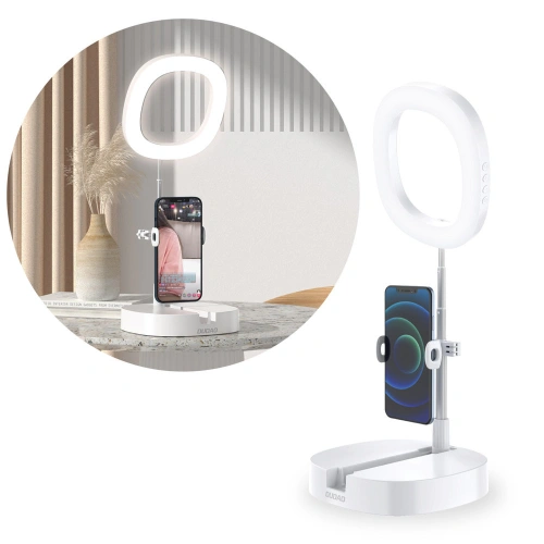 Kup LED-Lampe Halter Dudao Ringblitz weiß (F16) - DDA141 - {ean13} - Sklep Home Screen