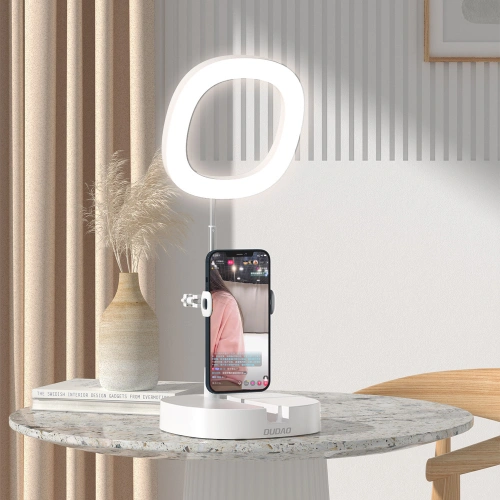 Kup LED-Lampe Halter Dudao Ringblitz weiß (F16) - DDA141 - {ean13} - Sklep Home Screen