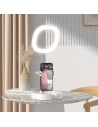 Buy Dudao Lamp LED Ring Flash Tripod Kit for Live Streaming Videos YouTube TikTok Instagram Phone Holder for Selfie Ring Light White (F16) - DDA141 - {ean13} - Home Screen Store Europe