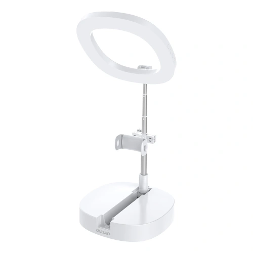 Buy Dudao Lamp LED Ring Flash Tripod Kit for Live Streaming Videos YouTube TikTok Instagram Phone Holder for Selfie Ring Light White (F16) - DDA141 - {ean13} - Home Screen Store Europe