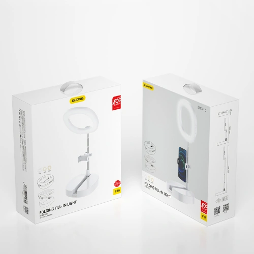 Kup LED-Lampe Halter Dudao Ringblitz weiß (F16) - DDA141 - {ean13} - Sklep Home Screen