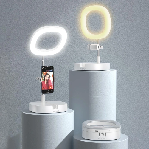 Kup LED-Lampe Halter Dudao Ringblitz weiß (F16) - DDA141 - {ean13} - Sklep Home Screen