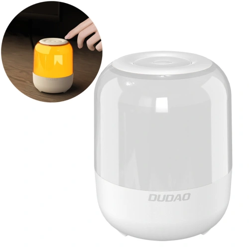Kup Bluetooth reproduktor 5.0 Dudao RGB 5W 1200mAh bílý (Y11S) - DDA143 - {ean13} - Sklep Home Screen