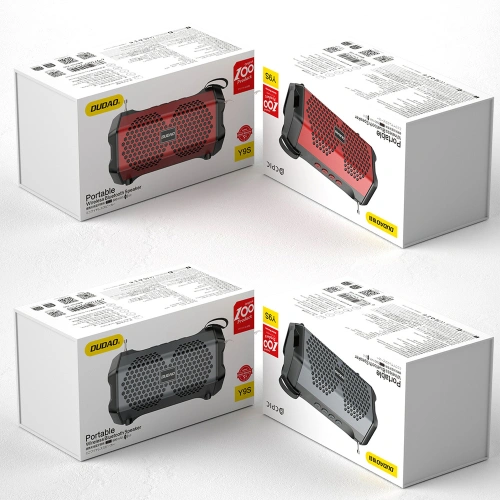 Kup Bluetooth 5.0 hangszóró Dudao 3W 500mAh rádió fekete (Y9s) - DDA145 - {ean13} - Sklep Home Screen