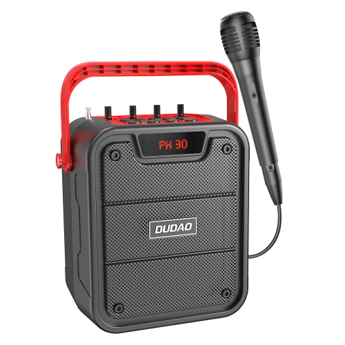 Kup Karaoke-Set Dudao Lautsprecher + Mikrofon Bluetooth 5.0 10W 4800mAh schwarz (Y15s) - DDA146 - {ean13} - Sklep Home Screen