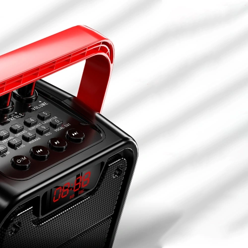 Kup Set de karaoke Dudao difuzor + microfon Bluetooth 5.0 10W 4800mAh negru (Y15s) - DDA146 - {ean13} - Sklep Home Screen