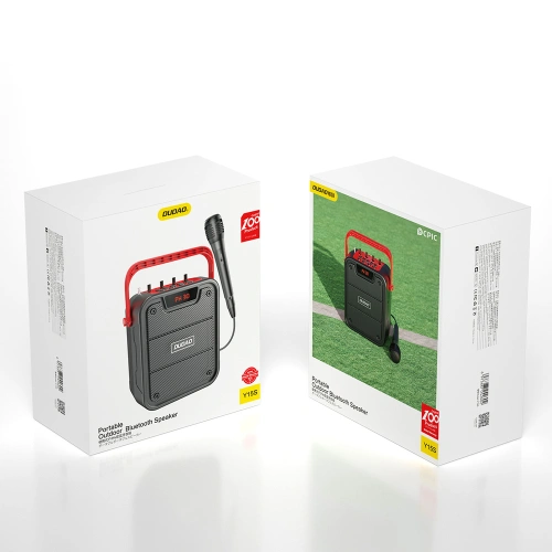 Kup Karaoke-Set Dudao Lautsprecher + Mikrofon Bluetooth 5.0 10W 4800mAh schwarz (Y15s) - DDA146 - {ean13} - Sklep Home Screen