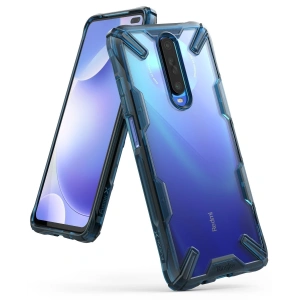 Kup Case Ringke Fusion-X Pocophone X2/Redmi K30 Space Blue - RGK1091BLU - {ean13} - Sklep Home Screen