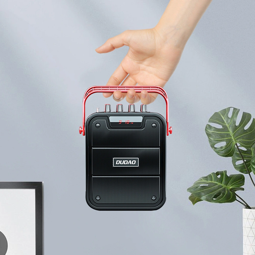 Zestaw do karaoke Dudao głośnik + mikrofon Bluetooth 5.0 10W 4800mAh czarny (Y15s)