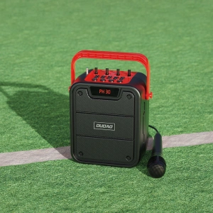 Karaoke-Set Dudao Lautsprecher + Mikrofon Bluetooth 5.0 10W 4800mAh schwarz (Y15s)