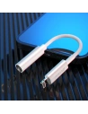 Kup Audio-Adapter Dudao Lightning/mini jack 3,5mm 10cm weiß (L16) - DDA147 - {ean13} - Sklep Home Screen