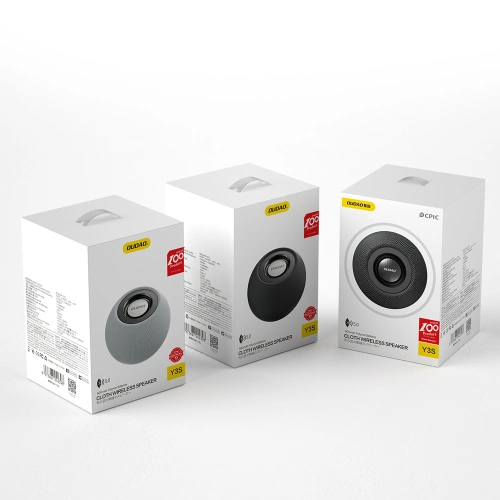 Kup Vízálló Bluetooth 5.0 hangszóró Dudao 3W 500mAh fekete (Y3s) - DDA149 - {ean13} - Sklep Home Screen