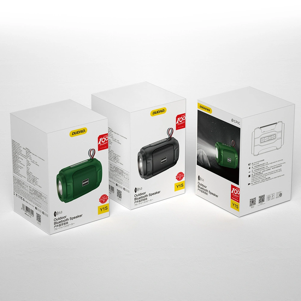 Głośnik Bluetooth 5.0 Dudao 3W 500mAh zielony (Y1S)