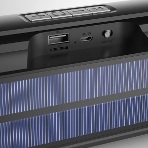 Kup Głośnik Bluetooth 5.0 Dudao 5W 1200mAh radio FM panel solarny zielony (Y1XS) - DDA154 - {ean13} - Sklep Home Screen