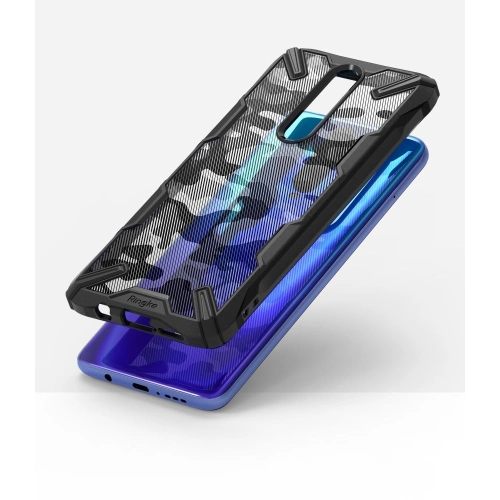 Kup Etui Ringke Fusion-X Design Pocophone X2/Redmi K30 Camo (Moro) Negru - RGK1092MOB - {ean13} - Sklep Home Screen