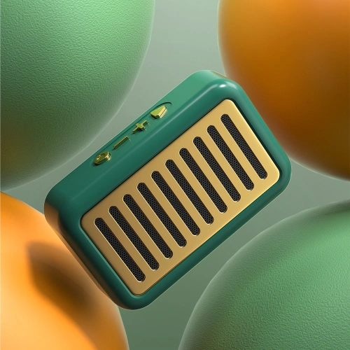 Buy Dudao Y13s Retro Portable Wireless Bluetooth 5.0 Speaker Green (Y13s-green) - DDA157 - {ean13} - Home Screen Store Europe