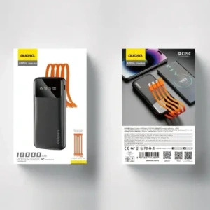 Kup Powerbank Dudao 10000mAh cu cablu USB, USB-C, Lightning (K6Pro) - DDA161 - {ean13} - Sklep Home Screen