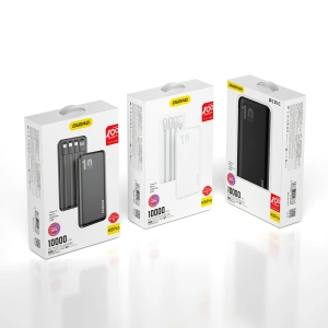 Kup Powerbank Dudao 10000mAh cu cablu USB, USB-C, Lightning (K6Pro) - DDA161 - {ean13} - Sklep Home Screen