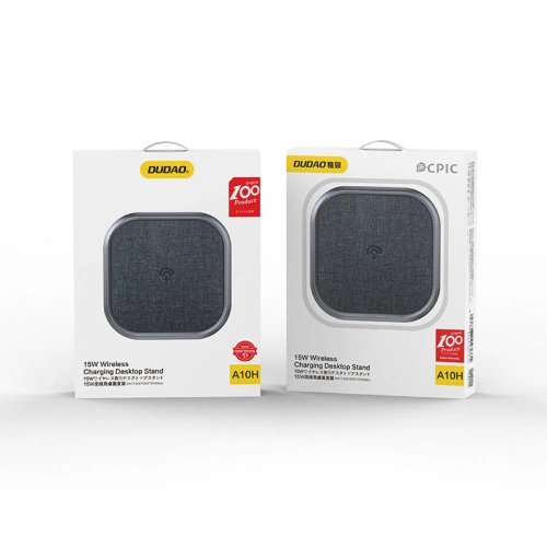 Kup Încărcător wireless Dudao 15W gri (A10H) - DDA163 - {ean13} - Sklep Home Screen