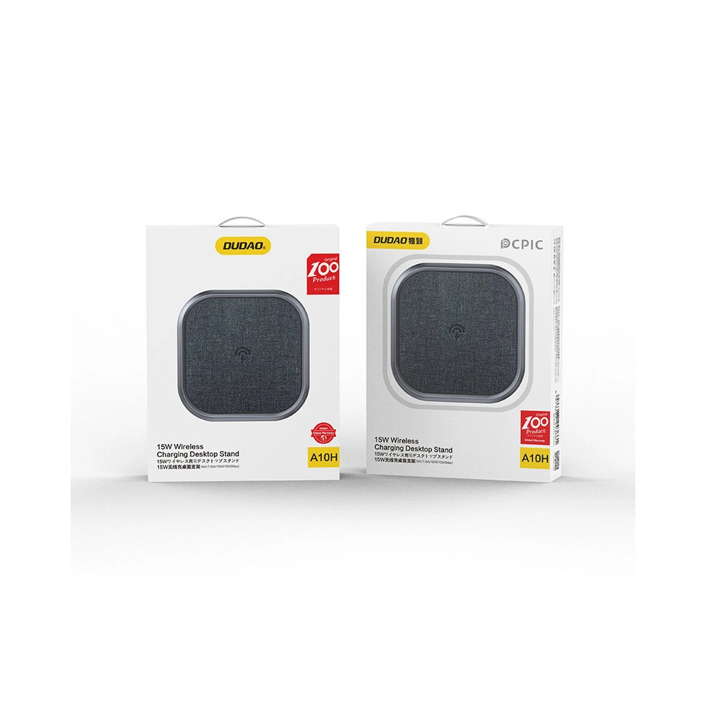 Ładowarka bezprzewodowa Dudao 15W szary (A10H)